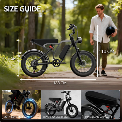 Lavelle All-Terrain 1500W Peak Motor Electric Bike