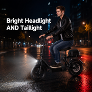Lavelle 500W Electric Scooter with Seat – 48V Battery, 22 MPH