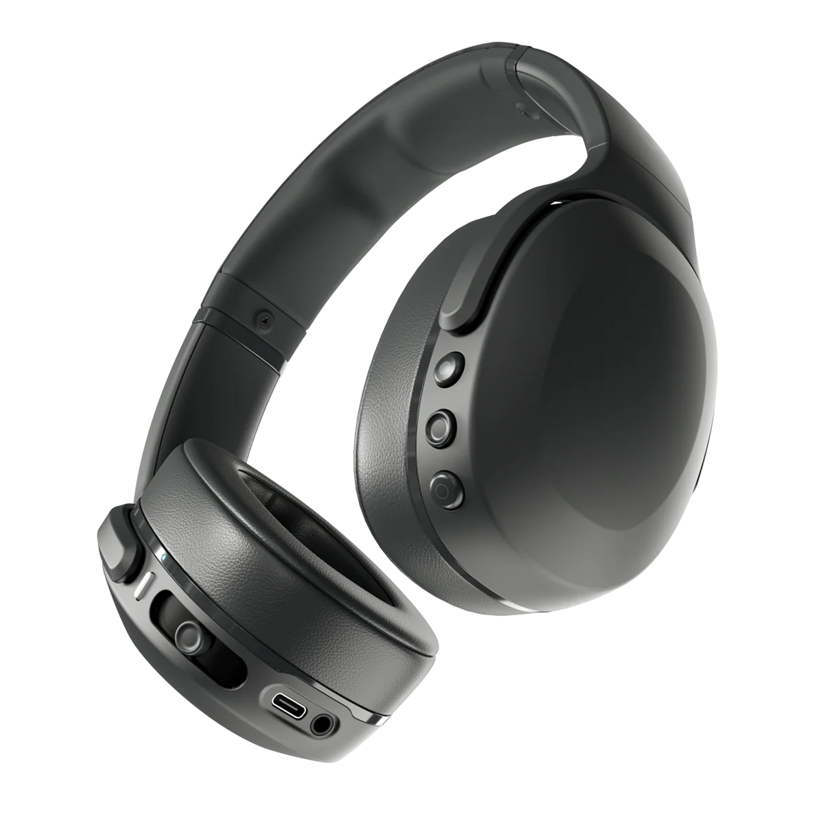 Skullcandy Crusher Evo True Black headphones - angled view