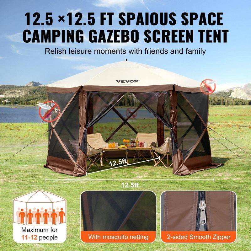 Lavelle Pop-Up Gazebo With Mess Netting