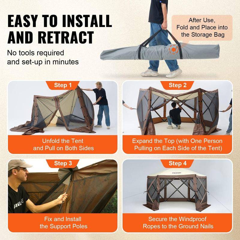 Lavelle Pop-Up Gazebo With Mess Netting