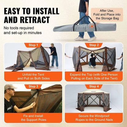 Lavelle Pop-Up Gazebo With Mess Netting