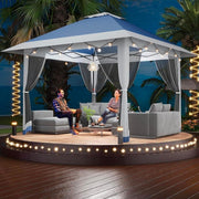 Lavelle 13×13 Pop-Up Gazebo with Mesh Netting