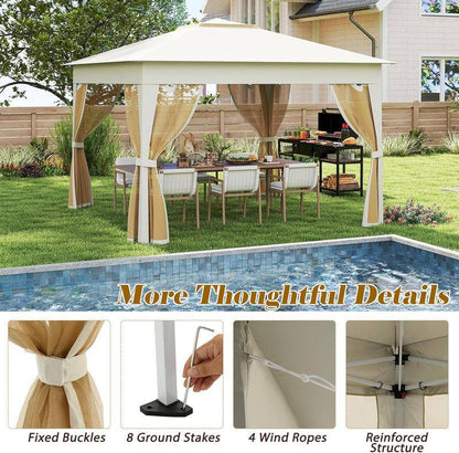 COSTWAY Outdoor Garden Gazebo