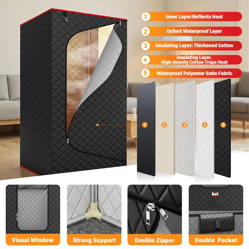TEHANLD Portable Home Sauna — Photo 5