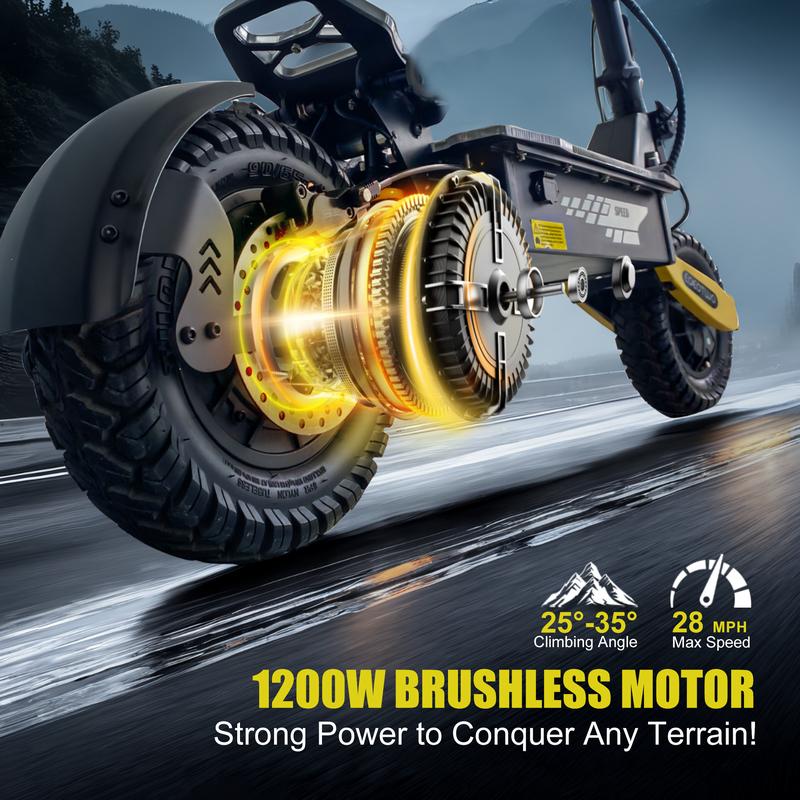 EOEOTWO Dual-Motor Electric Scooter — Photo 4